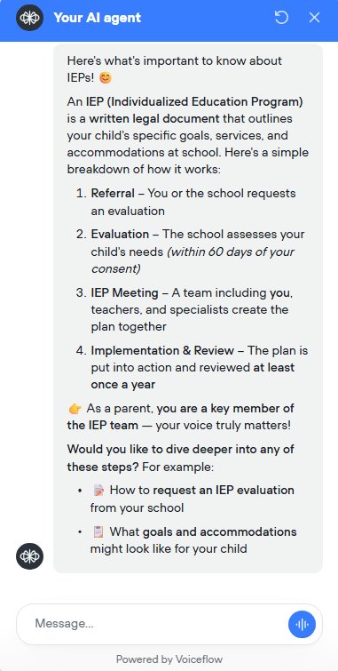 Bri — detailed IEP breakdown with action steps