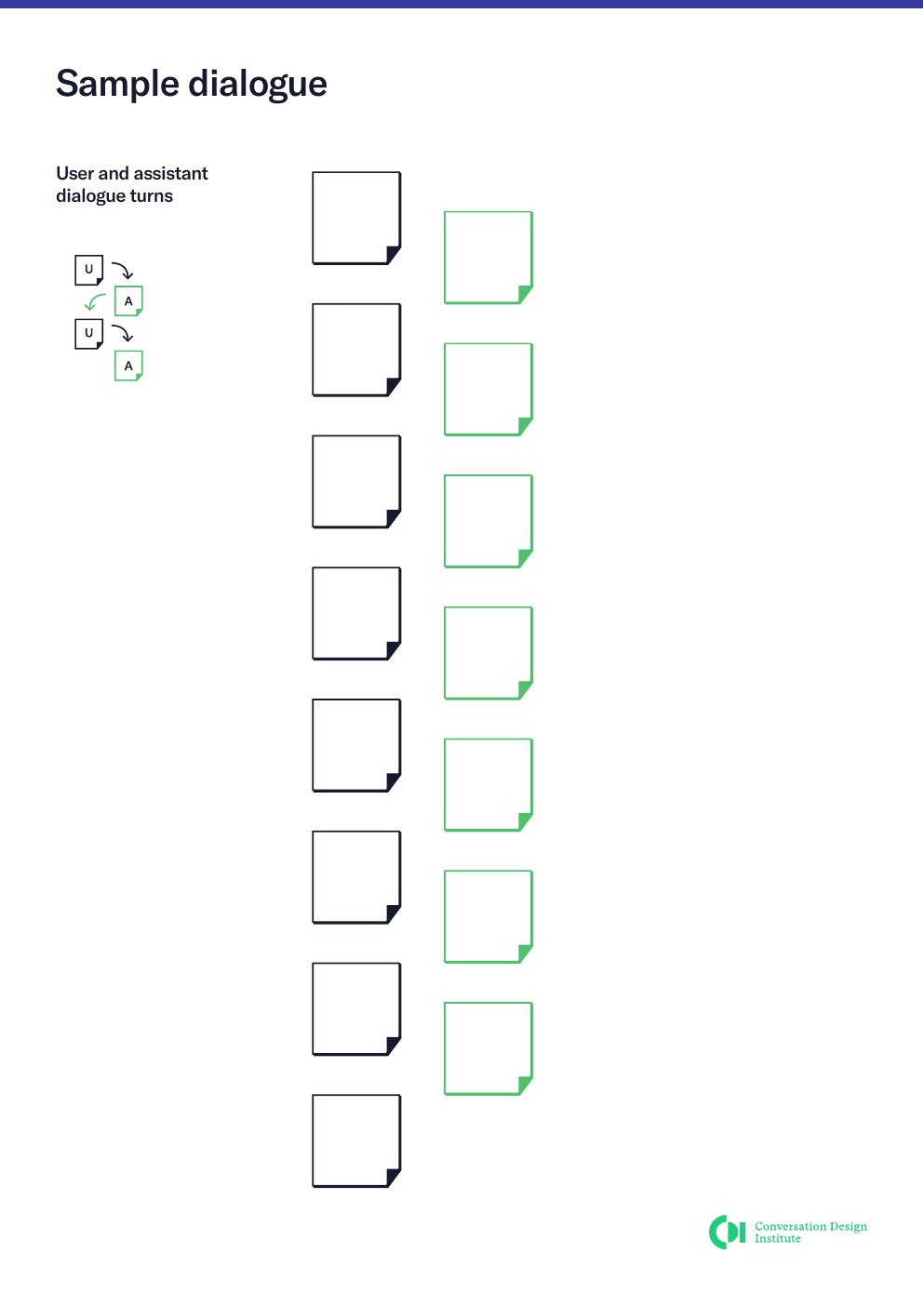 CDI Sample Dialogue Sheet — template
